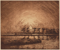 KG 1990 012
<br/>
Zonsondergang
<br/>
<em>Poortenaar, Jan Christiaan (1886-1958)</em>